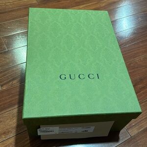 Gucci Large men’s sneaker empty  box 16” x 11 1/2” x 6”